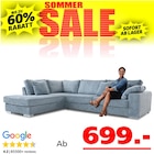 Seats and Sofas Regensburg - Enjoy Ecksofa Angebot im Prospekt Enjoy Ecksofa bei Seats and Sofas im Regensburg Prospekt für 699,00 €