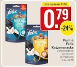 Katzensnacks Angebote von Purina Felix bei WEZ Bad Oeynhausen für 0,79 €
