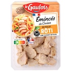 Émincés de poulet rôti - LE GAULOIS - Carrefour à Dunkerque Émincés de poulet rôti - LE GAULOIS en promo chez Carrefour Dunkerque à 2,70 €