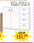 Kommode Angebote bei SB Möbel Boss Mühlhausen für 151,99 €