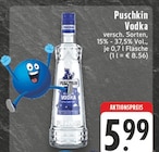 Vodka Angebote von Puschkin bei E center Rheda-Wiedenbrück für 5,99 €