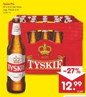 Pils Angebote von Tyskie bei Netto Marken-Discount Wenden für 12,99 €