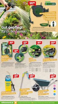 Schubkarre im aktuellen Raiffeisenmarkt Prospekt (Koblenz) Schubkarre im Raiffeisenmarkt Prospekt "Die Sommerzeit entspannt genießen" mit 8 Seiten (Koblenz)