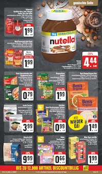 Nutella im EDEKA Prospekt "Wir lieben Lebensmittel!" mit 26 Seiten (Aalen)