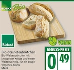Bio-Steinofenbrötchen im EDEKA Prospekt Bio-Steinofenbrötchen von Edeka im aktuellen EDEKA Prospekt für 0,49 €