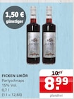 Ficken Likör Angebote bei Getränke Quelle Weydringer Göttingen für 8,99 €