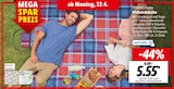 Picknickdecke Angebote von LIVARNO home bei Lidl Erfurt für 5,55 €