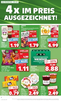 Getränke im Kaufland Prospekt "KNÜLLER" mit 54 Seiten (Potsdam)