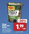 Magic Asia Becher Angebote von Maggi bei combi Gütersloh für 1,19 €