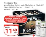 Aktuelle Krombacher Angebote bei GLOBUS in Rostock Aktuelles Krombacher Angebot bei GLOBUS in Rostock ab 11,49 €