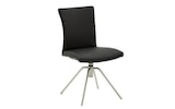 Aktuelles Vierfuß-Drehstuhl Helmond, Leder nero, inkl. Dreh & Rückholfunktion Angebot bei HARDECK in Hagen (Stadt der FernUniversität) ab 599,00 €