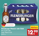 Pilsener im Angebot bei Netto Marken-Discount in Mölln Pilsener Angebote von Flensburger bei Netto Marken-Discount Mölln für 12,99 €