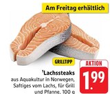 Aktuelle Lachs Angebote bei E center in Darmstadt Aktuelles Lachssteaks Angebot bei E center in Darmstadt ab 1,99 €