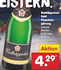 Netto Marken-Discount Roßwein - Sekt Flaschengärung Angebot im Prospekt Sekt Flaschengärung bei Netto Marken-Discount im Roßwein Prospekt für 4,29 €