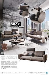 Ledersofa Angebot im aktuellen Kabs Prospekt auf Seite 35