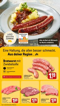 Bratwurst im REWE Prospekt "Dein Markt" mit 28 Seiten (Saarbrücken)