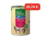 REAL NATURE Adult Cerf & poulet 6x400 g dans le catalogue Maxi Zoo