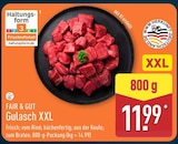 Gulasch XXL im ALDI Nord Prospekt zum Preis von 11,99 €