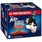 FELIX So gut wie es aussieht Geschmacksvielfalt vom Land in Gelee 24 x 85 g Angebote von Felix bei Zookauf Langenfeld für 10,49 €