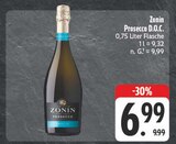 Prosecco D.O.C. Angebote von Zonin bei EDEKA Erlangen für 6,99 €