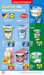 Lidl Quark im Prospekt 