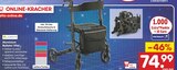 Aluminium Rollator Vital von Juskys im aktuellen Netto Marken-Discount Prospekt für 
