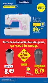 Poubelle Angebote im Prospekt "Joyeux Noël avec Deluxe" von Lidl auf Seite 73