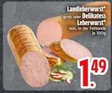 Landleberwurst Angebote bei EDEKA Kempten für 1,49 €