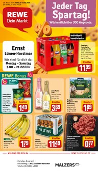 Cola im REWE Prospekt "Dein Markt" mit 31 Seiten (Lünen)