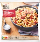 Promo Pâtes, crevettes, courgettes grillées, sauce au basilic à 7,90 € dans le catalogue Picard à Plaisir