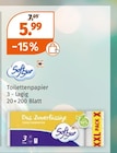 Aktuelle Toilettenpapier Angebote bei Müller in Duisburg Aktuelles Toilettenpapier Angebot bei Müller in Duisburg ab 5,99 €