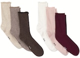 Lot de 3 paires de chaussettes femme surpiquées - GEMO - Intermarché Hyper à Poitiers Lot de 3 paires de chaussettes femme surpiquées - GEMO en promo chez Intermarché Hyper Poitiers à 6,99 €