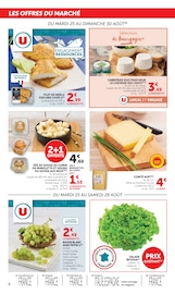 Promos Lait dans le catalogue "U Express" de U Express Lait en promo dans le catalogue U Express à la page 6