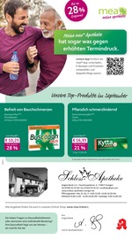 Aktueller mea - meine apotheke Apotheken Prospekt in Essingen und Umgebung, "Unsere September-Angebote" mit 4 Seiten, 01.09.2025 - 30.09.2025