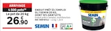 Promo Enduit prêt à l'emploi glj semin 20 kg, dont 10% gratuits à 26,90 € dans le catalogue LEROY MERLIN à Quimper