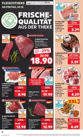 Aktueller Kaufland Prospekt mit Gulasch, "Aktuelle Angebote", Seite 22