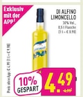 LIMONCELLO im Angebot bei Marktkauf in Mülheim LIMONCELLO Angebote von DI ALFINO bei Marktkauf Mülheim für 4,49 €