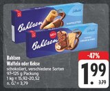 Waffeln oder Kekse im Angebot bei EDEKA in Weimar Waffeln oder Kekse Angebote von Bahlsen bei EDEKA Weimar für 1,99 €
