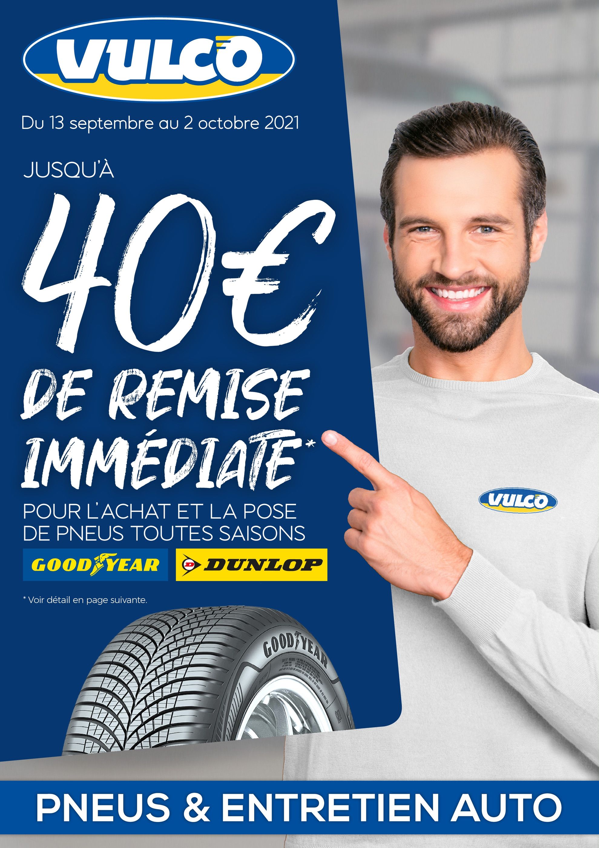 Catalogue Vulco à Ivry-sur-Seine, avec 6 pages Prospectus Vulco à Ivry-sur-Seine, "Jusqu'à 40€ de remise immédiate", 6 pages, 13/09/2021 - 02/10/2021