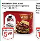 Block Burger Angebote von Block House bei GLOBUS Hof für 5,99 €