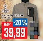 Herren-Hybridjacke Angebote von LEITFEUER bei Kaufhaus Stolz Rostock für 39,99 €