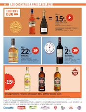 Whisky en promo dans le catalogue E.Leclerc à la page 14