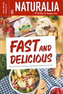 Prospectus Naturalia en cours, "FAST AND DELICIOUS", page 1 sur 10