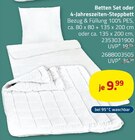 Aktuelles Betten Set oder 4-Jahreszeiten-Steppbett Angebot bei ROLLER in Jena ab 9,99 €
