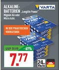 Longlife Power Mignon AA Angebote von Varta bei Marktkauf Bielefeld für 7,77 €
