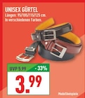 UNISEX GÜRTEL im Angebot bei Marktkauf in Schwerte UNISEX GÜRTEL Angebote bei Marktkauf Schwerte für 3,99 €