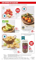 Prix et réduction Banane Bio dans le prospectus Super U en cours Offre Banane Bio dans le catalogue Super U du moment à la page 30