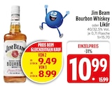 Bourbon Whiskey im EDEKA Prospekt Bourbon Whiskey von Jim Beam im aktuellen EDEKA Prospekt für 8,99 €