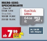 Ultra Micro-SDXC-Speicherkarte 64 GB Angebote von SanDisk bei E center Freiburg für 7,99 €