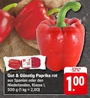Paprika rot bei EDEKA im Waldshut-Tiengen Prospekt für 1,00 €